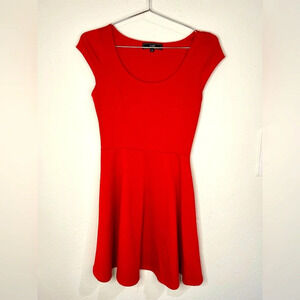 Vibe Vibrant Red Dress Essential Item Party or Casual